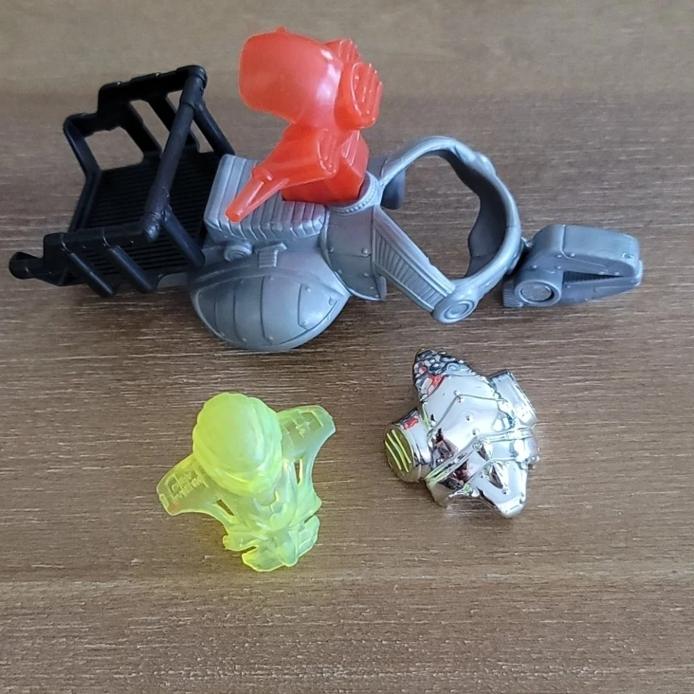 Fisher-Price Imaginext Raptor Doc & Exo Suit Dinosaur Figure Toy Set